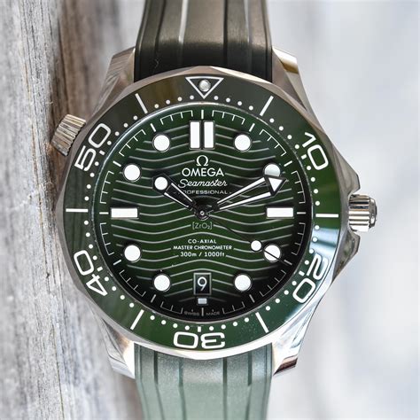 omega seamaster green price.